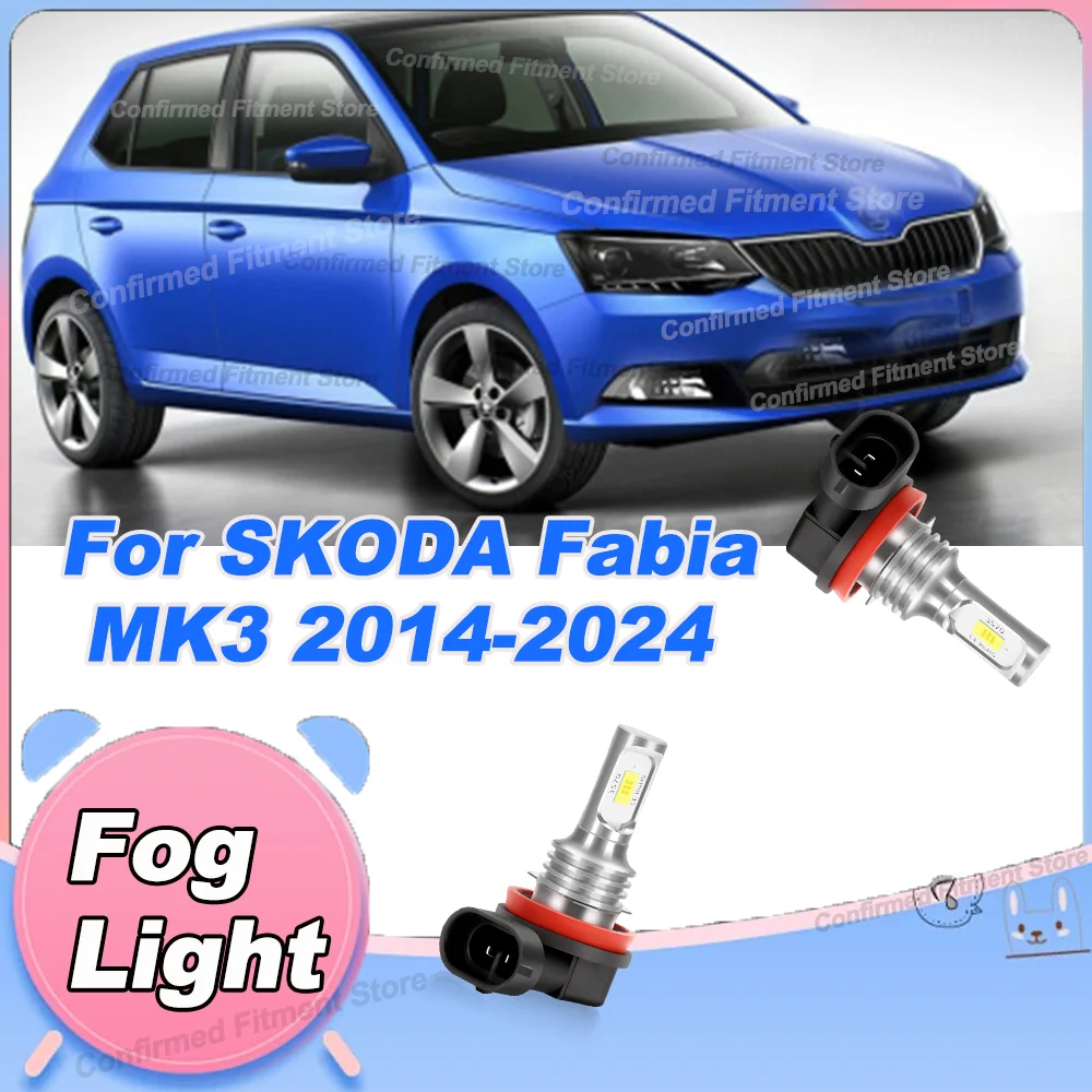 

2 шт. светодиодных ламп для передних противотуманных фар, аксессуары