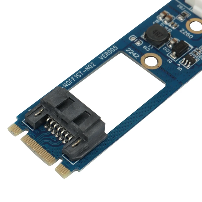M.2 ngff sataから7ピンsata3カード、7ピン、sata 3.0、ssdアダプター、コンバーターカード、ngff、2242、2260、2280
