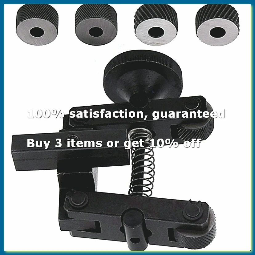 new-knurling-tool-rack-knurling-device-adjustable-handle-pulley-lathe-tool