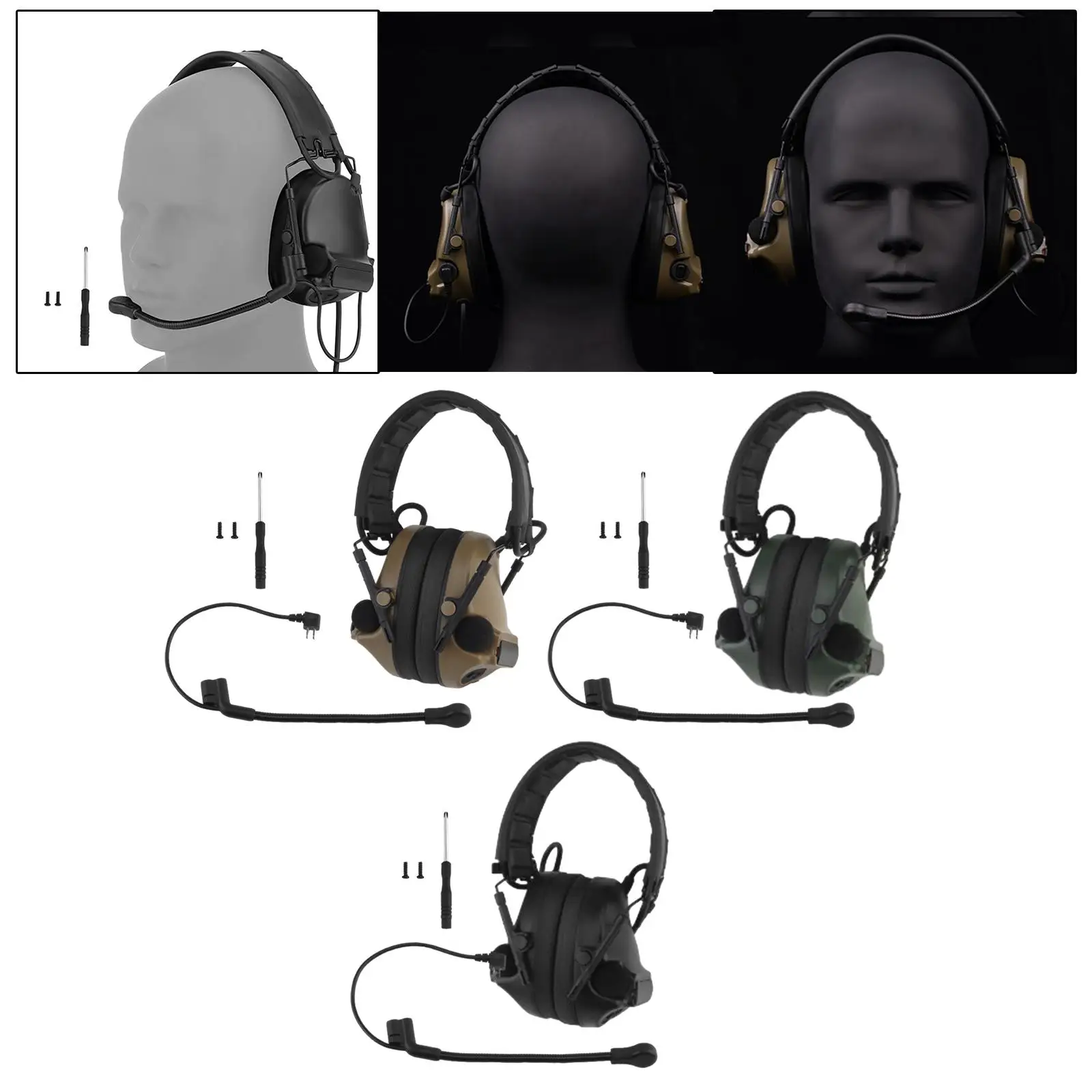 Hearing Protectors Soft Protective Earmuffs for Gaming Study