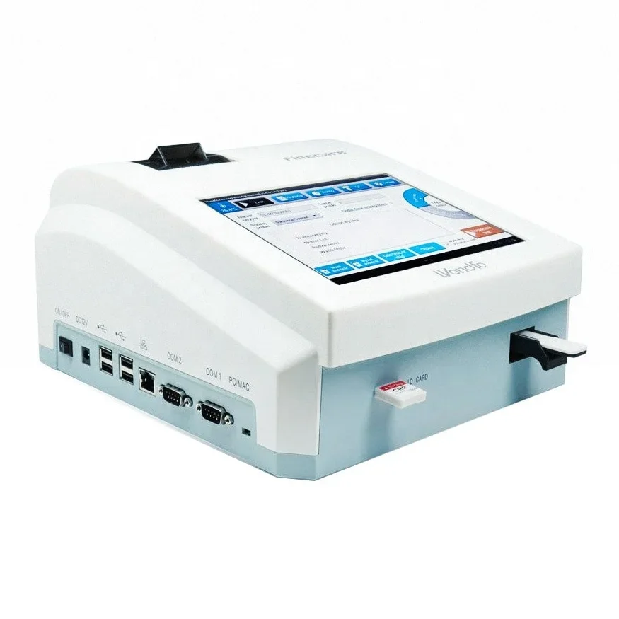 

Wondfo quick operation Finecare FIA Meter Plus FS-113 Fluorescence Immunoassay Analyzer
