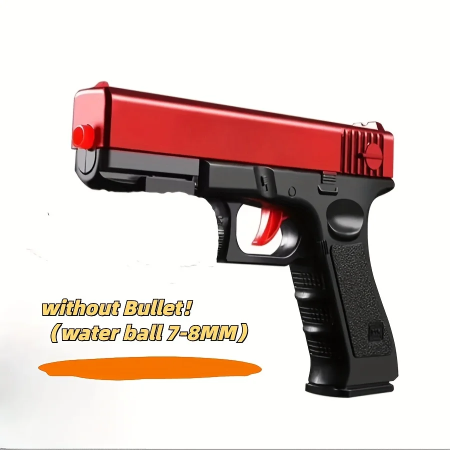 Shooting Toy Gel Ball Blaster, Fully Manual Outdoor Toy Model Without Charging, Suitable For Backyard Game, Gift(without Bullet)