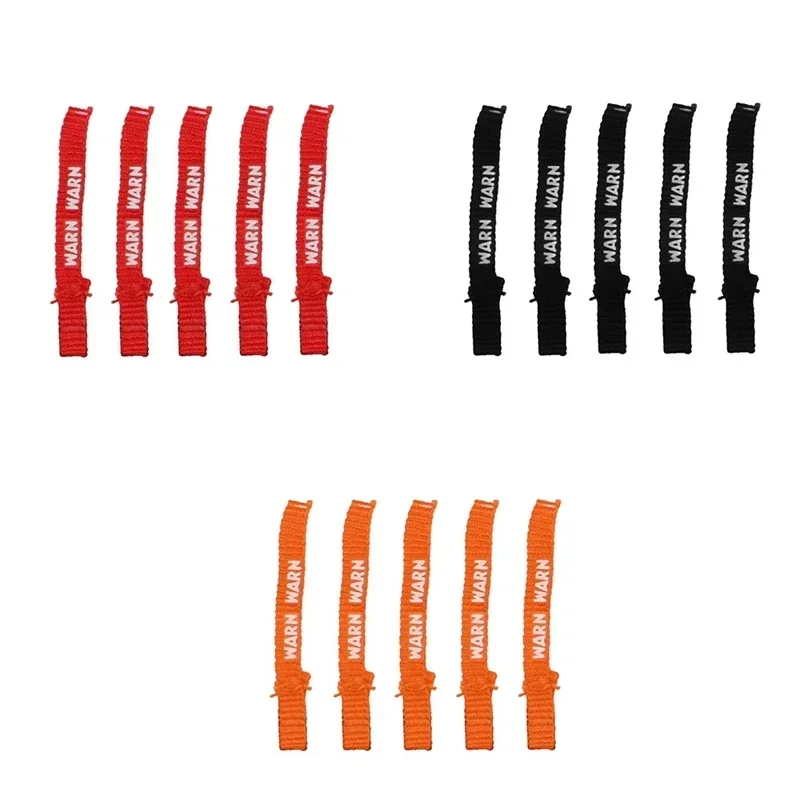 5Pcs RC Car Winch Hook Pull Strap Winch Pull Tags for 1/10 RC Crawler Car Axial SCX10 Trxs TRX4 RC4WD Parts