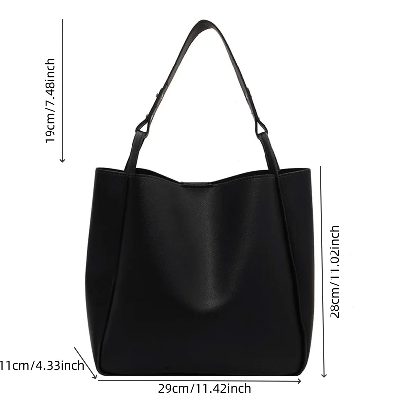 New Women Handbags PU Leather Shoulder Bags Shopping and Travel Bags Large Capacity Female\'s Bags