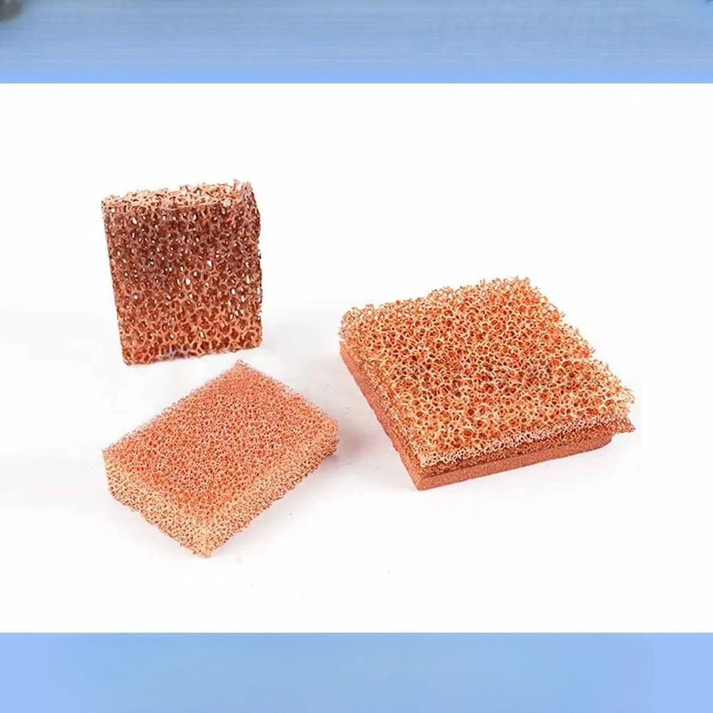 0.5-6 mm Thickness Copper Foam Electrode Sheet