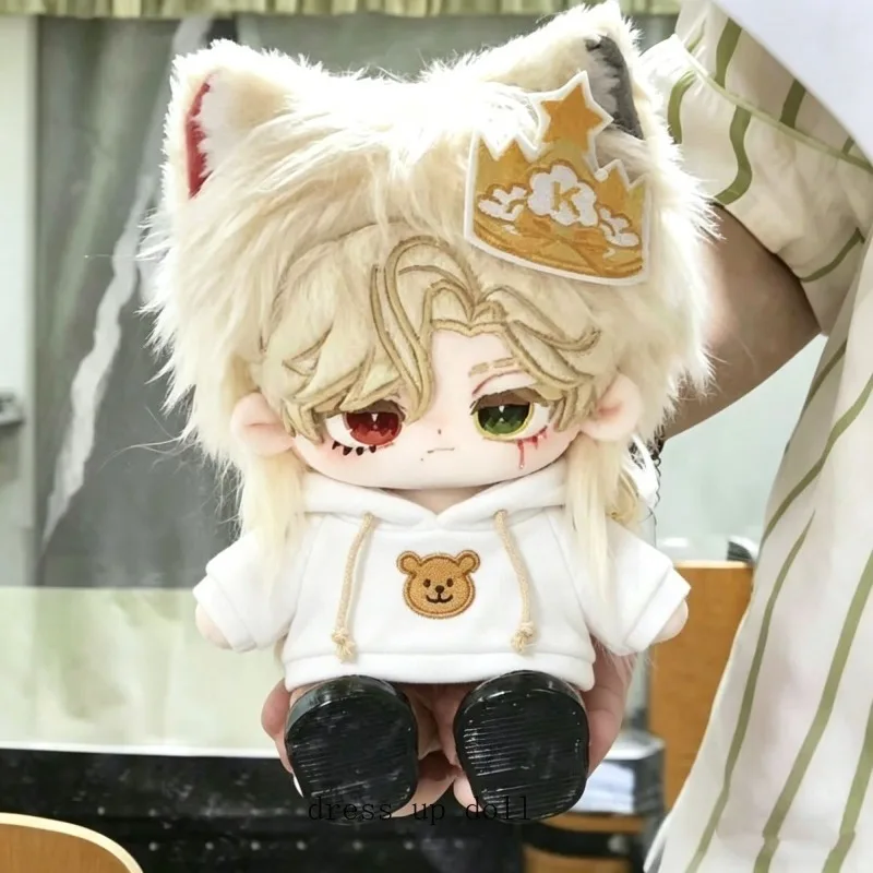 

Identity V Knight 20cm Anime Game Cosplay Soft Cotton Doll Body Richard Sterling Cartoon Dress Up Toy Figures Fans Gifts