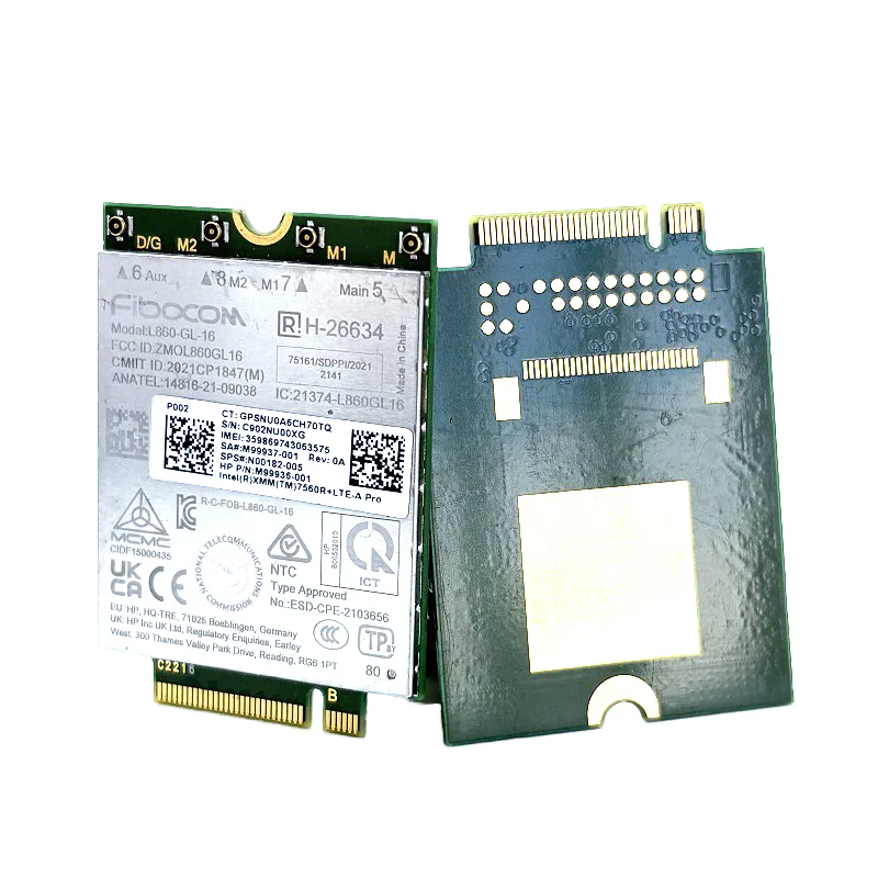 

Fibocom L860-GL 4G LTE Module L860-GL-10 L860-GL-16 L860 GL L860GL