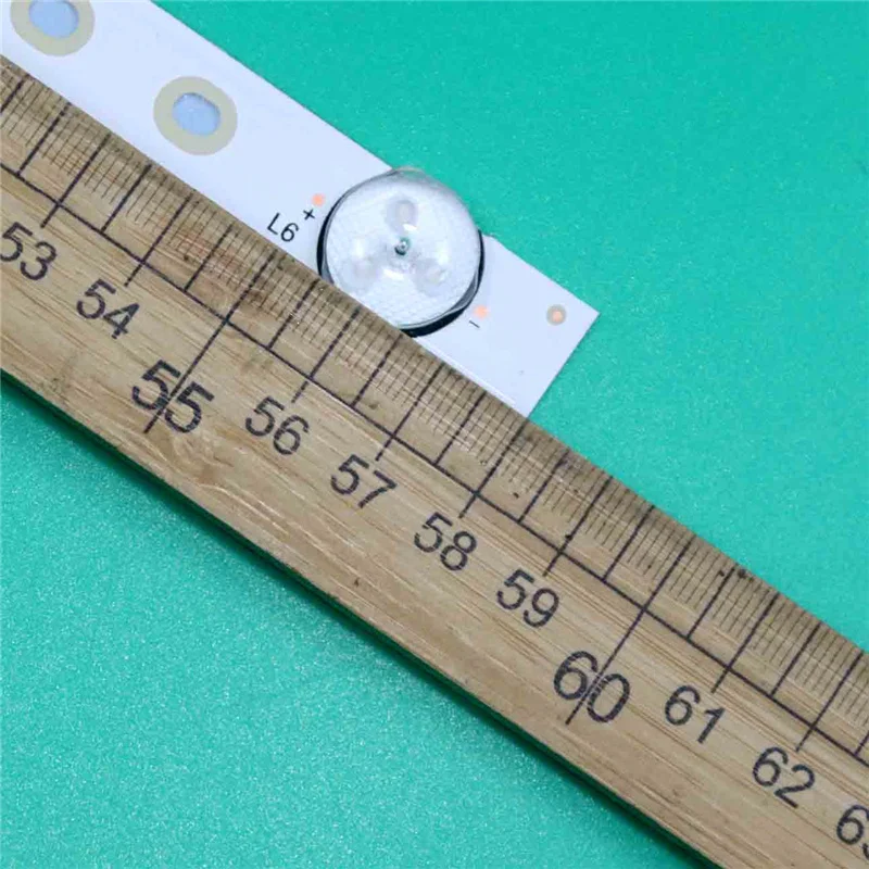 2 pz/set 580mm nuova TV LED corsie Bar Per PTV32N87 PTV32N87SA Striscia di Retroilluminazione MS-L2569 V2 Array Banda Righelli Tavole Matrix Tape