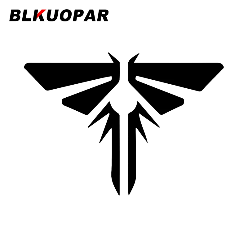 BLKUOPAR The Last Of Us Fireflies Car Sticker Waterproof Funny Decal Creative Scratch-proof Refrigerator Air Conditioner Decor