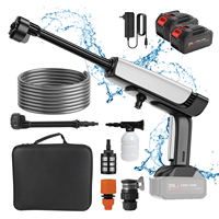 50Bar Brushless Electric High Pressure Washer 6 IN 1 Car Washing Gun Water Spray Gun 2-speed adjustable For Makita 18V Battery