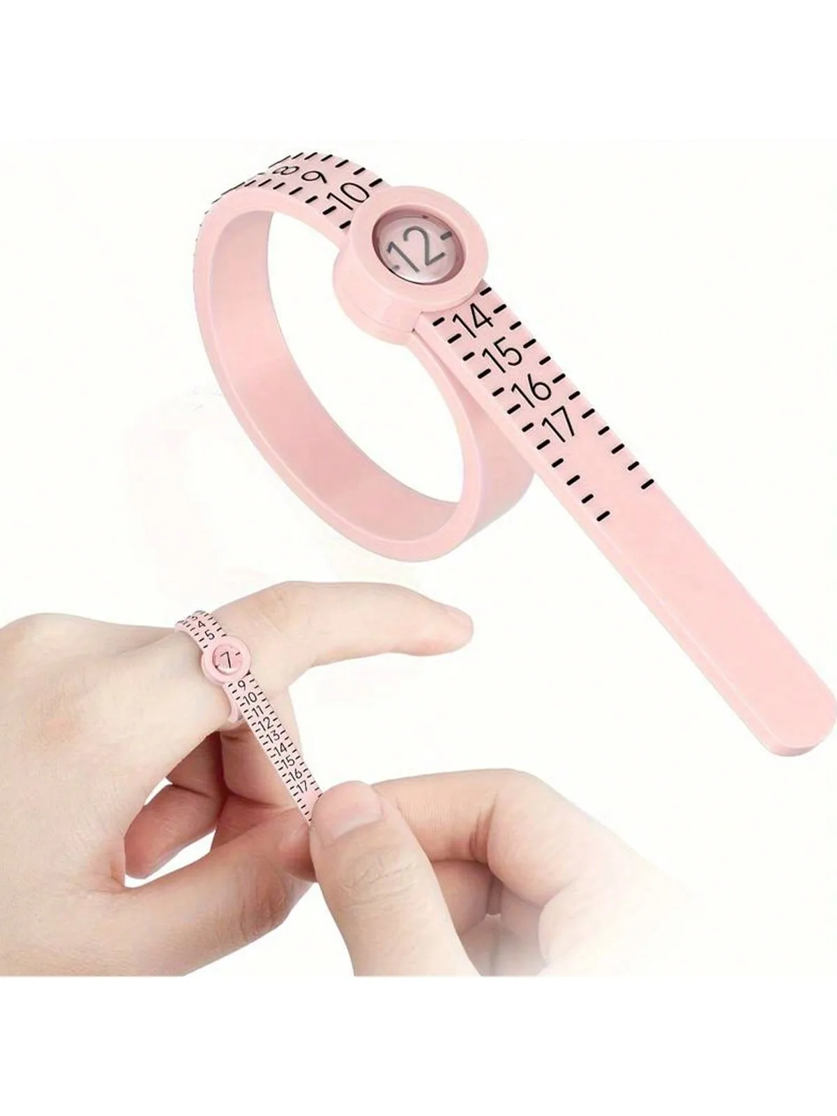 Ring Sizer Measuring Tool, Reusable Finger Size Adjuster For Loose Rings