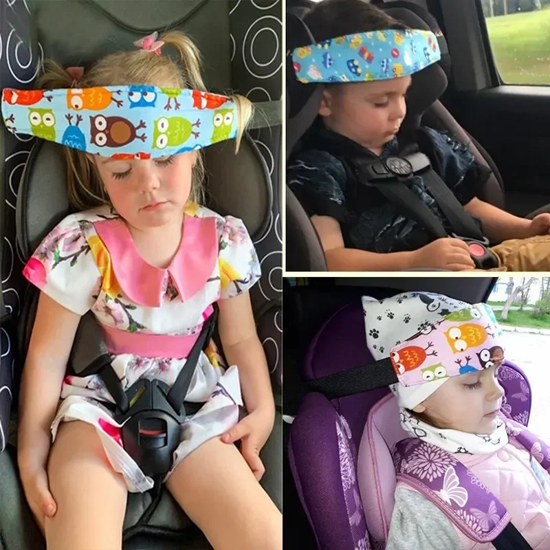 Sangle d'aide au sommeil pour enfants et tout-petits, ceinture de sécurité de voiture pour bébé, aide au sommeil, soutien de la tête, environnement de voyage