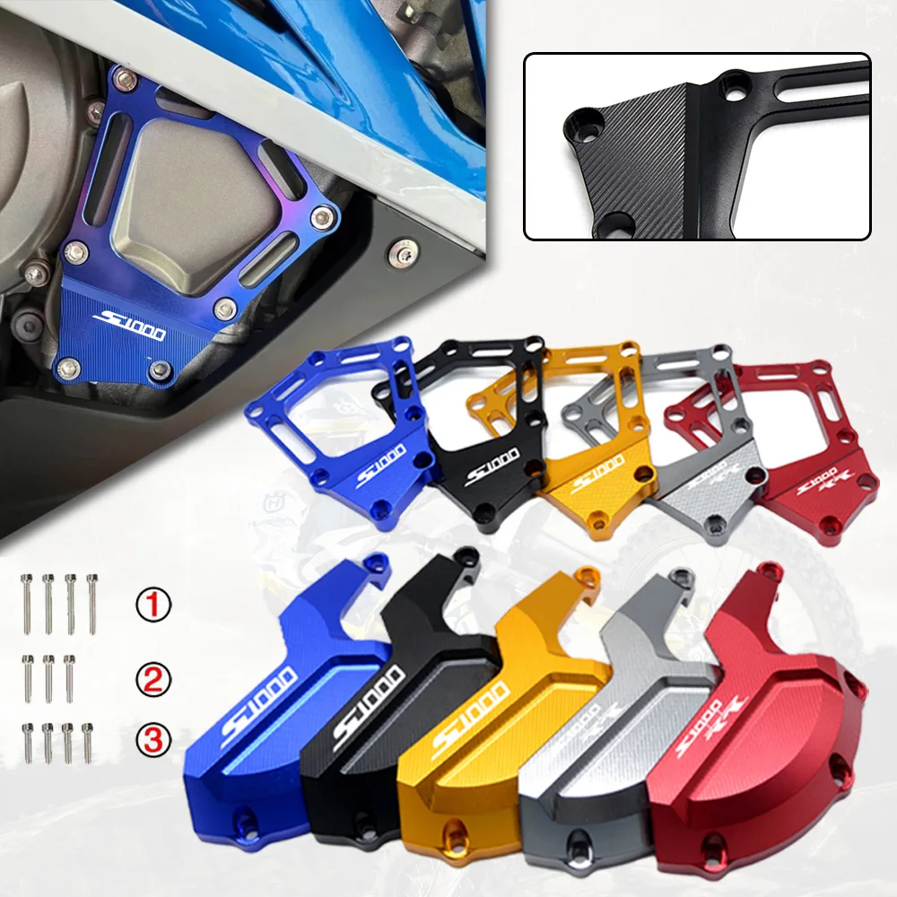 

S 1000 RR Cylinder Head Protection Engine Guard Protector Cranckcase Protection Stator Cover For BMW S1000RR HP4 K42 K46 09-2018