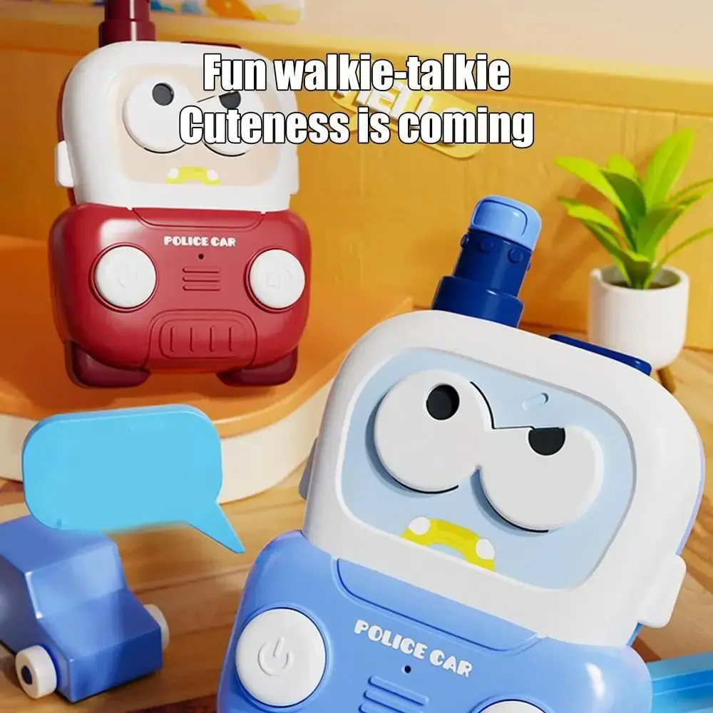 2 個バナナキッズトランシーバーおもちゃ漫画トランシーバーミニハンドヘルドトランシーバーバッテリー駆動放射線なし