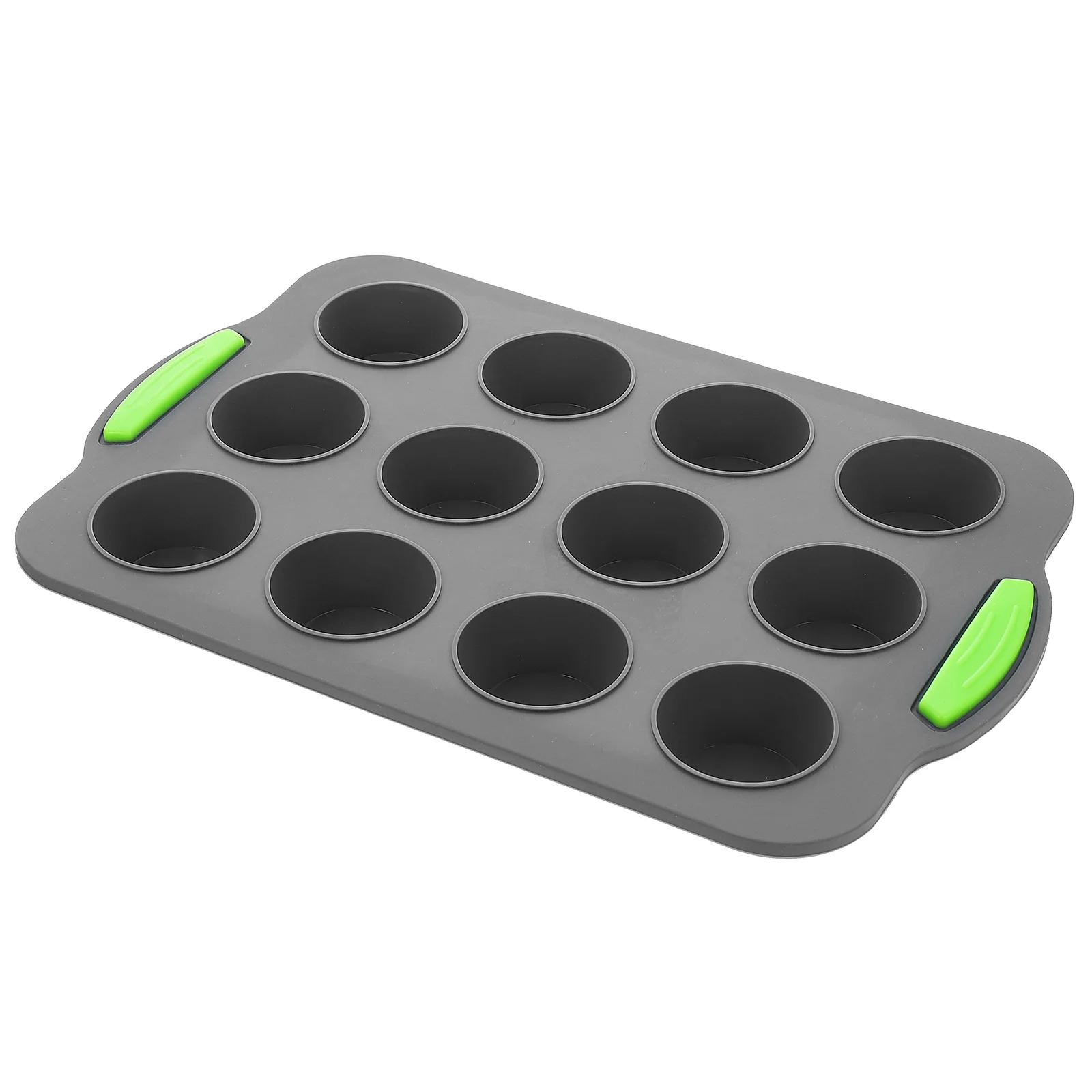 

Muffin Cup Cake Mold Pan Non-Stick Carbon Steel Heat Resistant Kitchen Tool Home Bakery Easy Demoulding Silicone