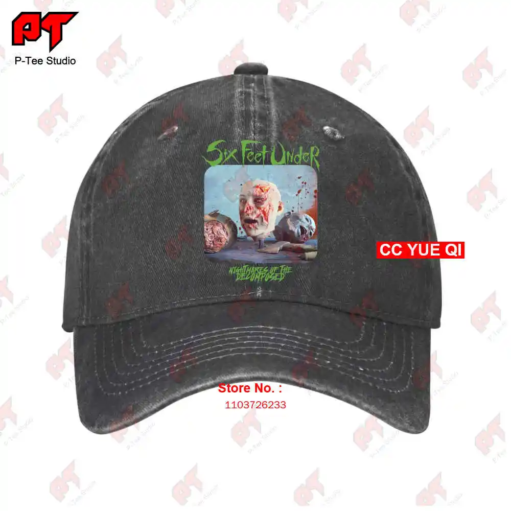 

Six Feet Under Nightmares Of The Decomposed Baseball Caps Truck Cap XTW6