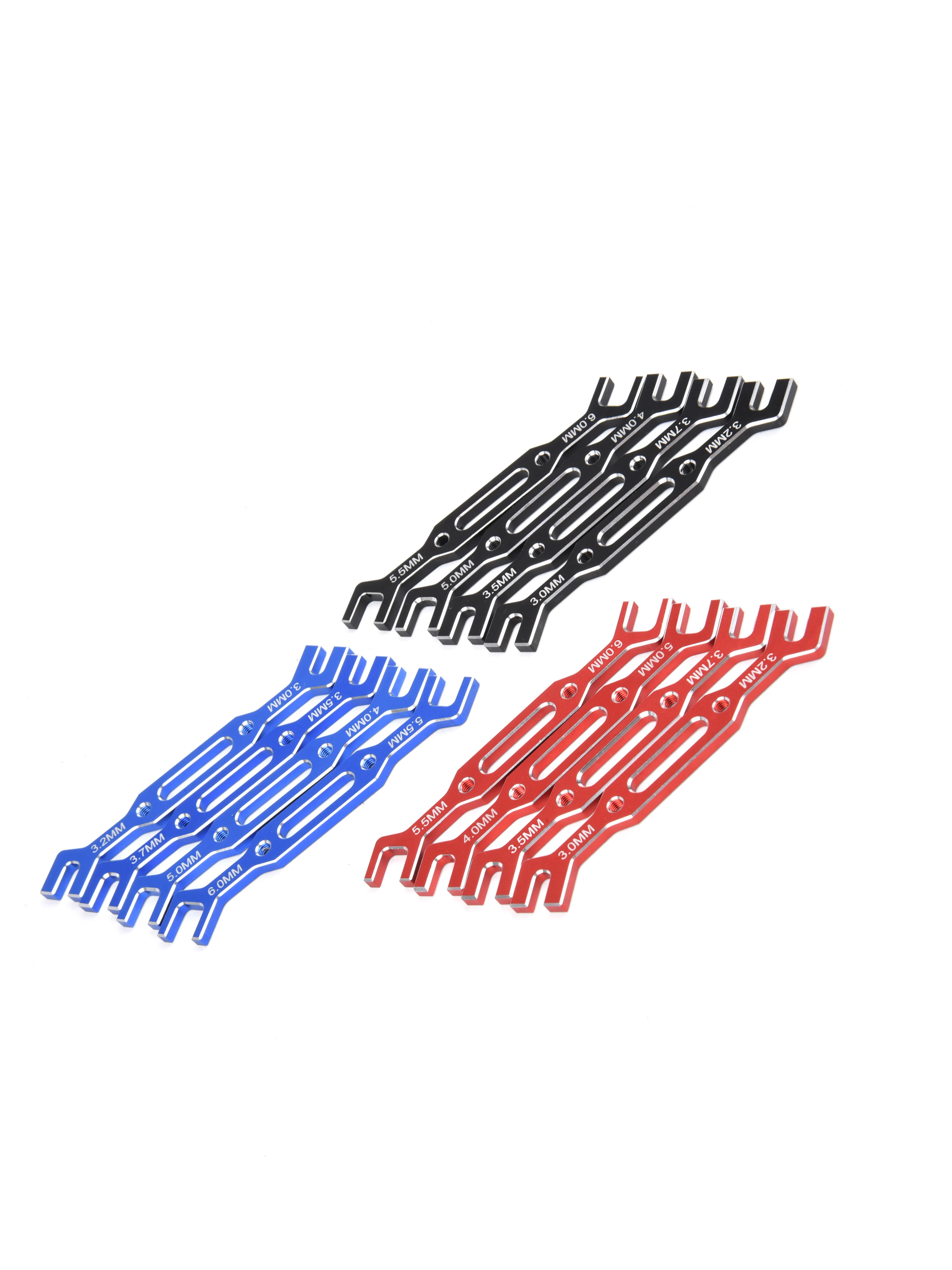 Clé 3/3.2/3.5/3.7/4/5/5.5/6Mm, tendeur, écrou, extrémité sphérique, outil universel pour voiture RC, Drone, bateau, 4 pièces