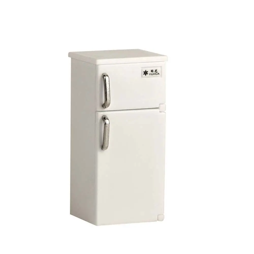 

Freezer Miniature Model Crafts Dollhouse Accessories 1:12 Dollhouse Miniature Doll House Decoration Simulation Refrigerator