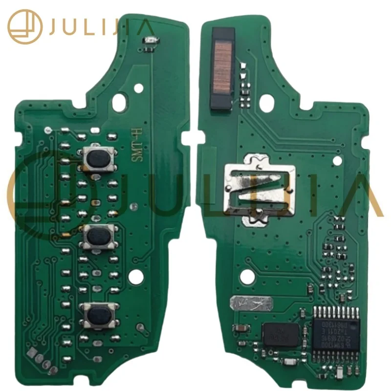 For Mercedes Benz Smart Fortwo 453 Forfour Flip Remote Smart Car Key 2015 2016 2017 ID 4A Chip 433Mhz CWTWB1G767 TWB1G767