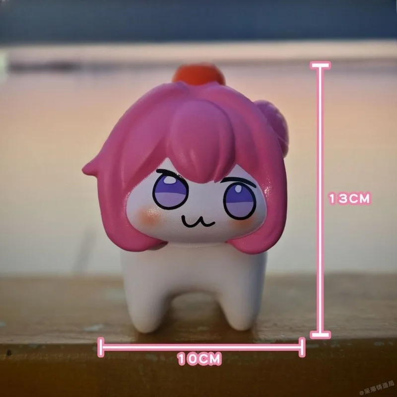 Jouet à presser Doro 13cm, figurines mignonnes, jeux périphériques, ornements de bureau personnalisés, modèle poupée Kawaii, Collections de décoration mignonnes
