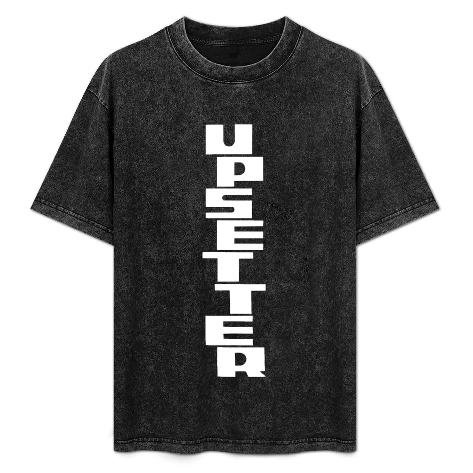 

upsetter logo T-Shirt man t shirts cotton t shirt custom print t shirts for man graphic funny man shirts graphic T-Shirt