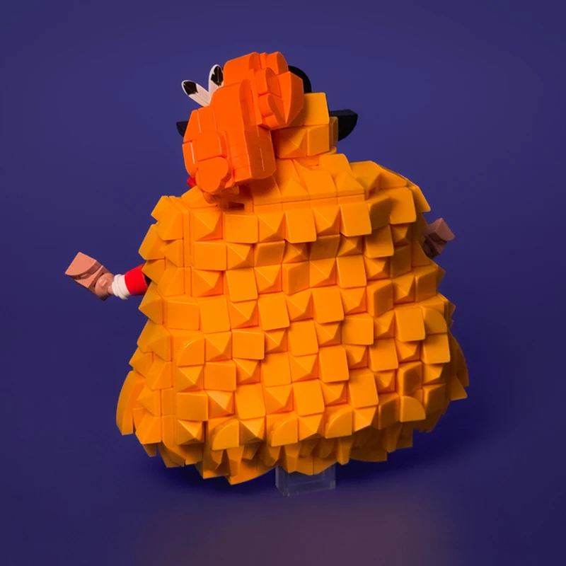 Popular Anime Model MOC Building Bricks Pirate Captain Model Modular Technology Children Holiday Gifts Assemble Toys Suit