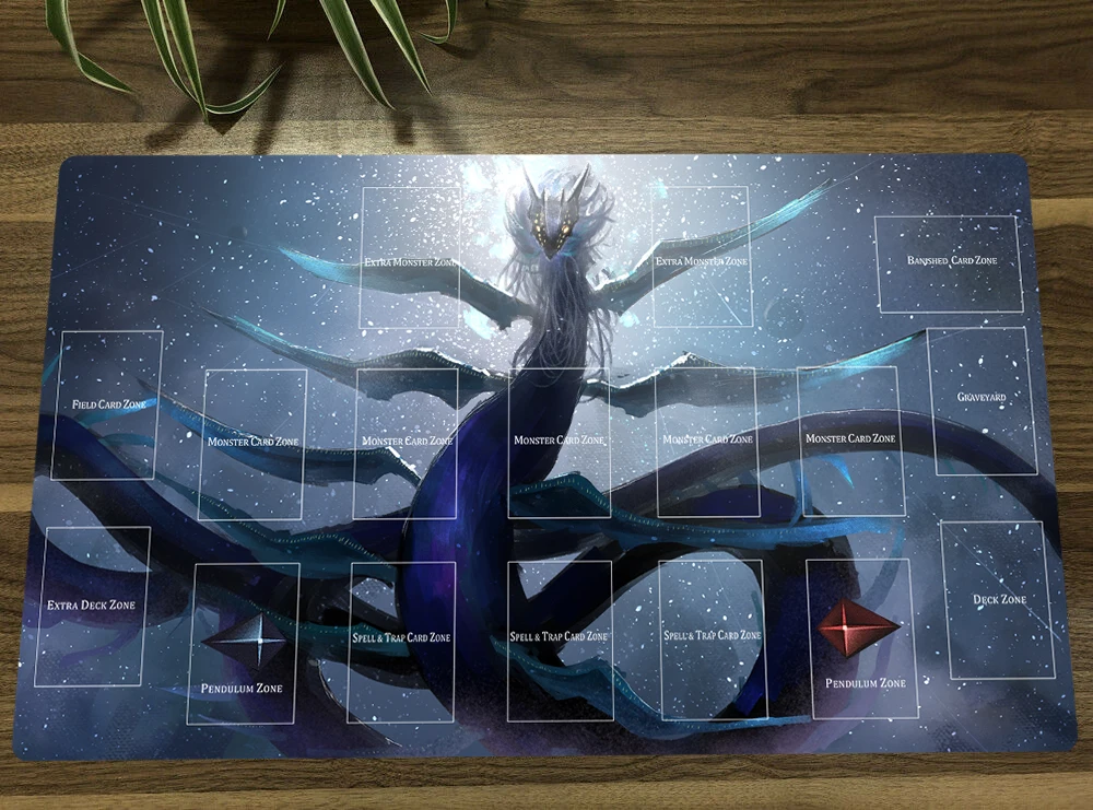 

YuGiOh Ghoti of the Deep Beyond TCG CCG Mat Trading Card Game Mat Table Playmat Desk Gaming Playing Mat Mouse Pad Mousepad & Bag