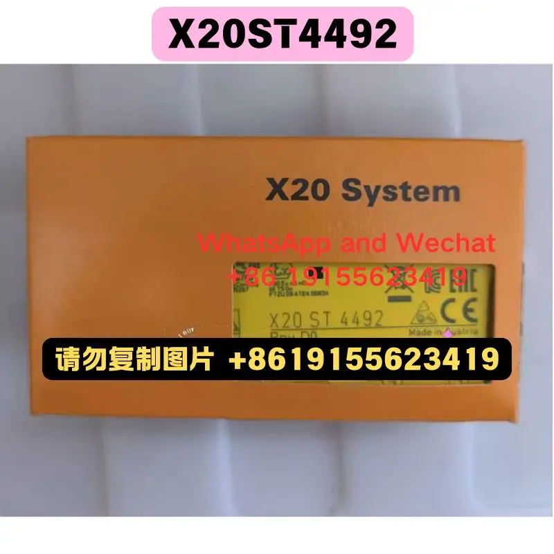 

Brand new original X20ST4492 module Functional test OK Quick delivery