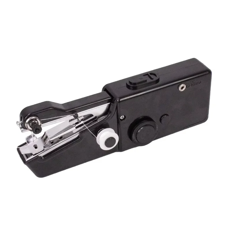 ماكينة خياطة كهربائية محمولة باليد من PORK مع ماكينة خياطة بكرة للتطريز اليدوي للسفر المنزلي