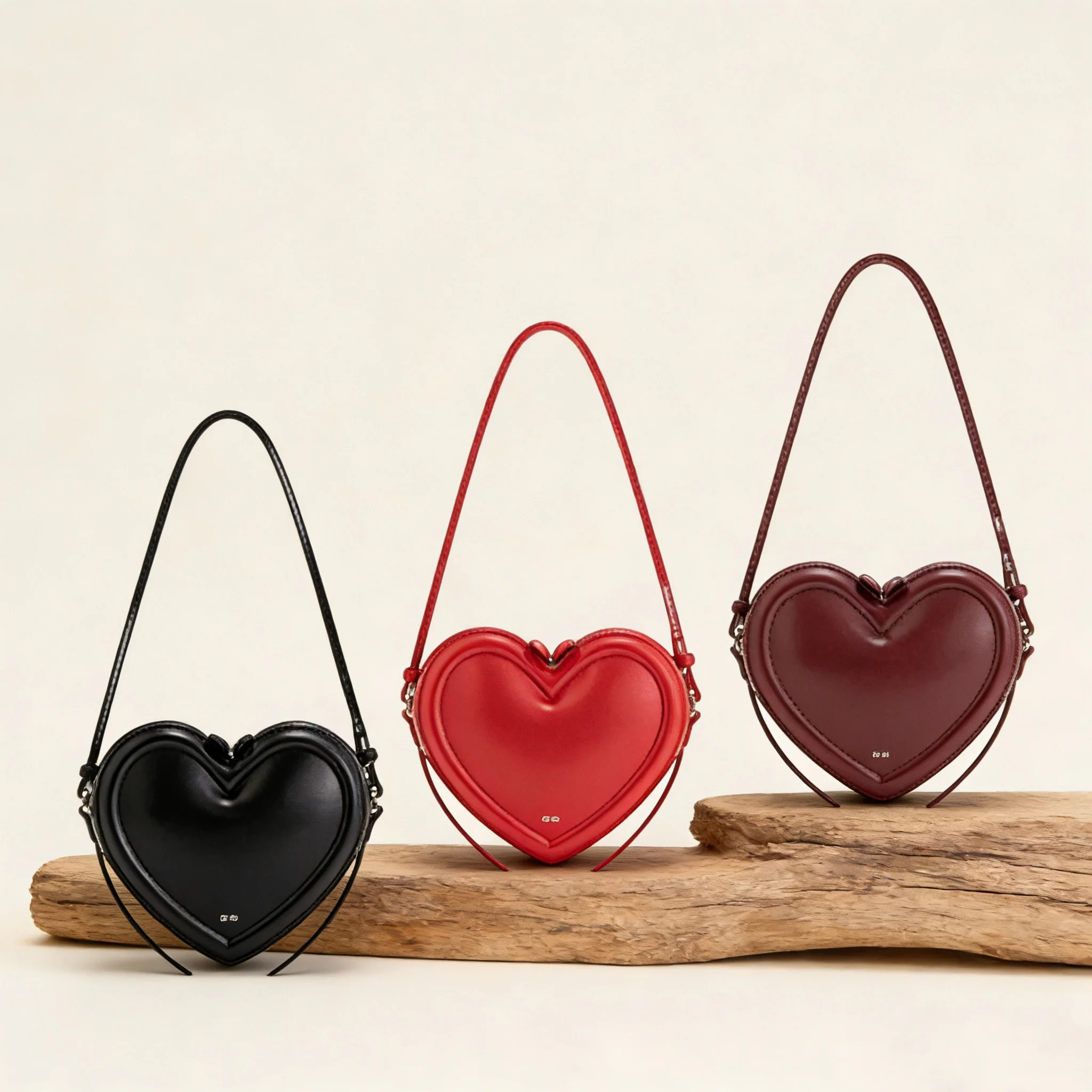 

JW Pei Sweet Cool 3D Love Single Shoulder Niche Design Crossbody Bag Daily Party Workplace Versatile Holiday Gift