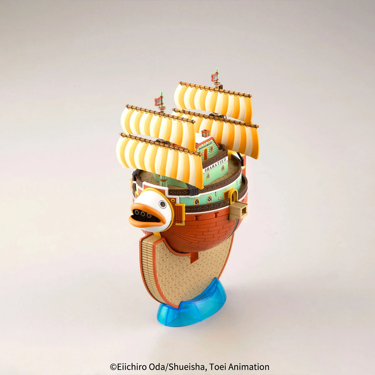 Bandai Original y genuino GRANDSHIP ONE PIECE modelo Kit en Stock figura de Anime GRANDSHIP BARATIE figuras de acción juguetes de modelos de ensamblaje