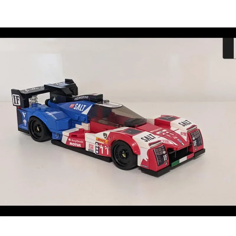 MOC-210308 bloques de construcción de carreras de coches deportivos icónicos modelo 314 PartsMOC creativos niños cumpleaños juguete de bloques de construcción regalo