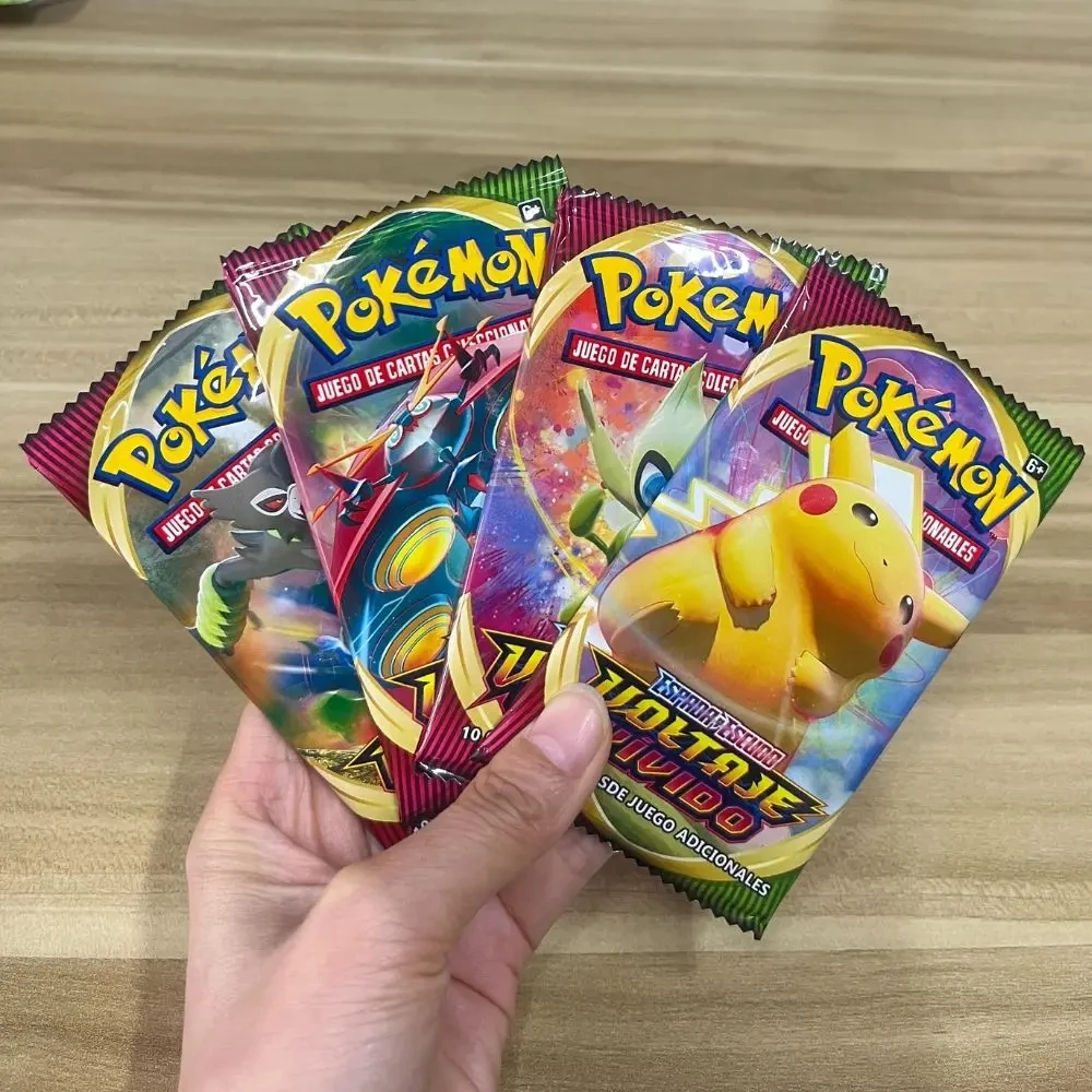 40pcs Pokemon Cards Tag Team EnglishSpanish Mega Energy Shining Pokemon Card Game Carte Trading Collection Cards Pokemon Cards