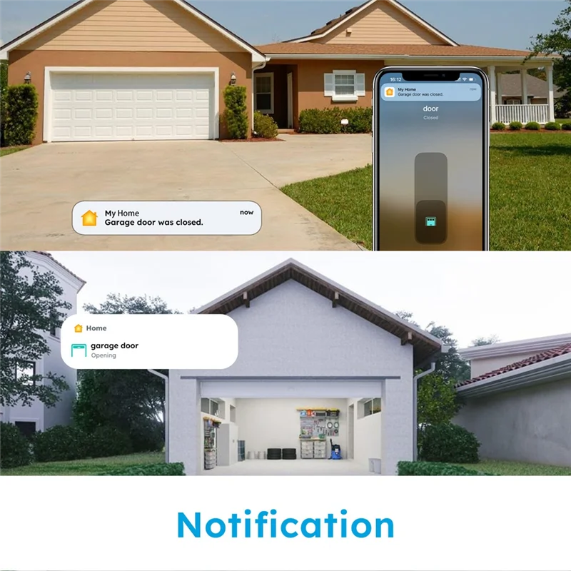 B03B-1 шт. для Homekit Wi-Fi переключатель гаражных ворот белый пластик Smart Life пульт дистанционного управления через для Siri Carplay EU PLUG