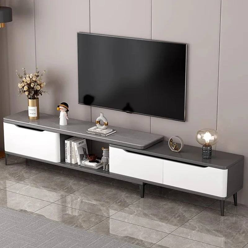 

Unique Floor Tv Table Shelf Living Room Cabinets Modern Salon Luxury Display Tv Stands Center Archivadores Trendy Furniture