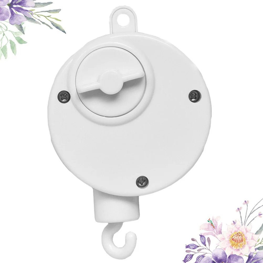 Campana Musical para cuna con música relajante, ayudante para dormir infantil, sonajero de cuerda para bebés, mecanismo de construcción de plástico y Metal, 1 Uds.