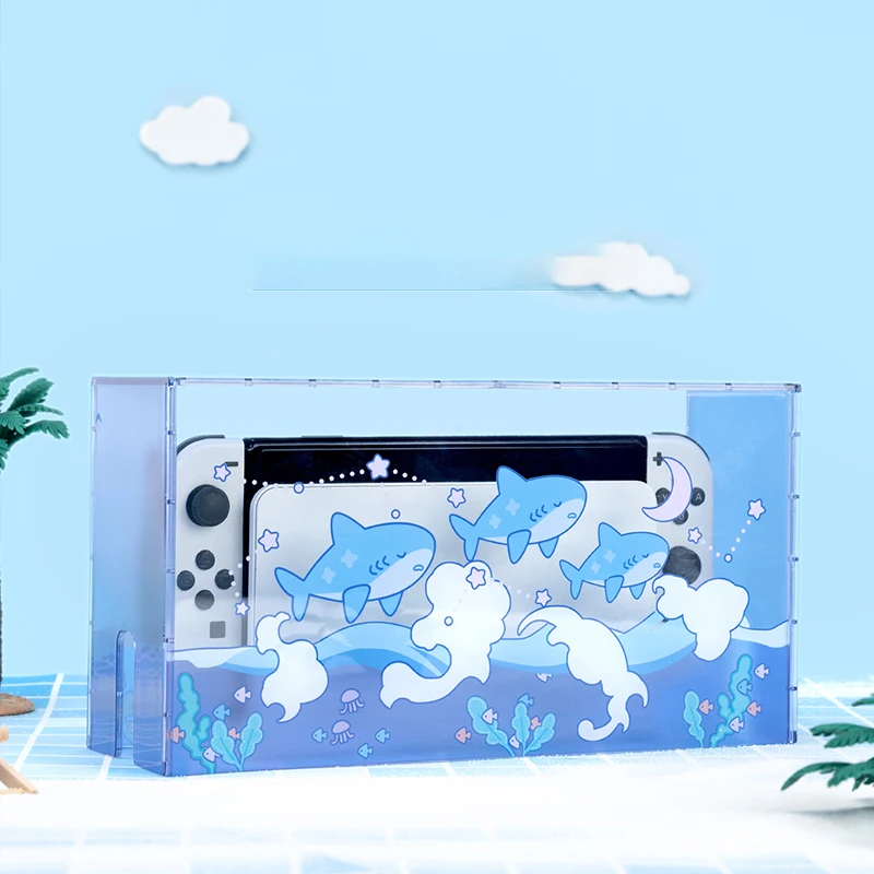 

Акриловый пылезащитный чехол для Nintendo Switch, аксессуары для Nintendo