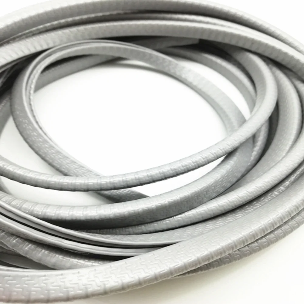 

1Pcs Car Door Anti-Collision Strip Waterproof Grey Universal Car Scratch Protector Door Seal Strip Easy Install Noise Reduction
