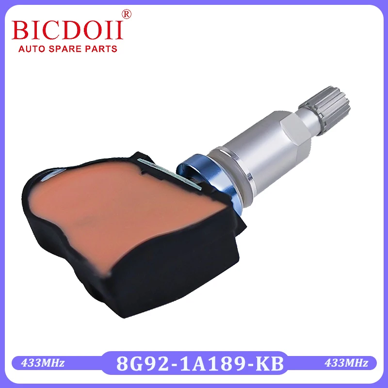 8G92-1A189-KB نظام مراقبة ضغط الإطارات لفورد جالاكسي (WA6) 1.6 1.8 2.0 S-MAX (CJ/WA6) 433MHz TPMS الاستشعار 8G921A189KB