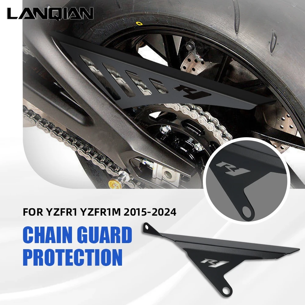 

Chain guard Cover FOR Yamaha YZF R1M 2015-2016-2017-2018-2019-2020-2021-2022-2023-2024 Stabilizer Chainring Protector Guard