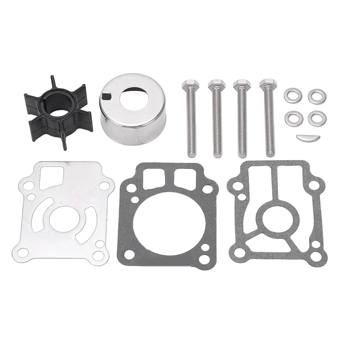 For Tohatsu 25/30/40hp 2-Stroke Outboard Water Pump Impeller Repair Kit 361-87322-0