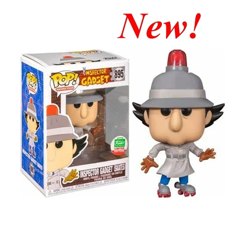 New Funko pop Anime: batgirl 03 Inspector Gadget Skates 895 Harry 492 Crash Biker 275 Lord Zedd 666 Action Figure Toys for Gifts