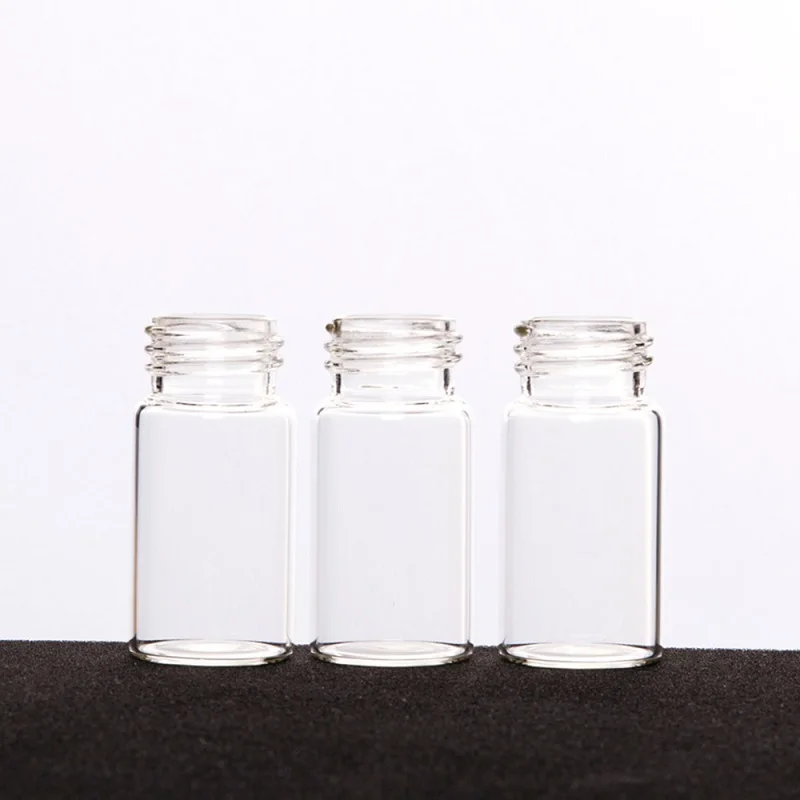 

Sample bottle with threaded port 24-400, No writing label, No cover, 20mL / 40mL, Transparent / Brown, 100 pieces/pack, V35