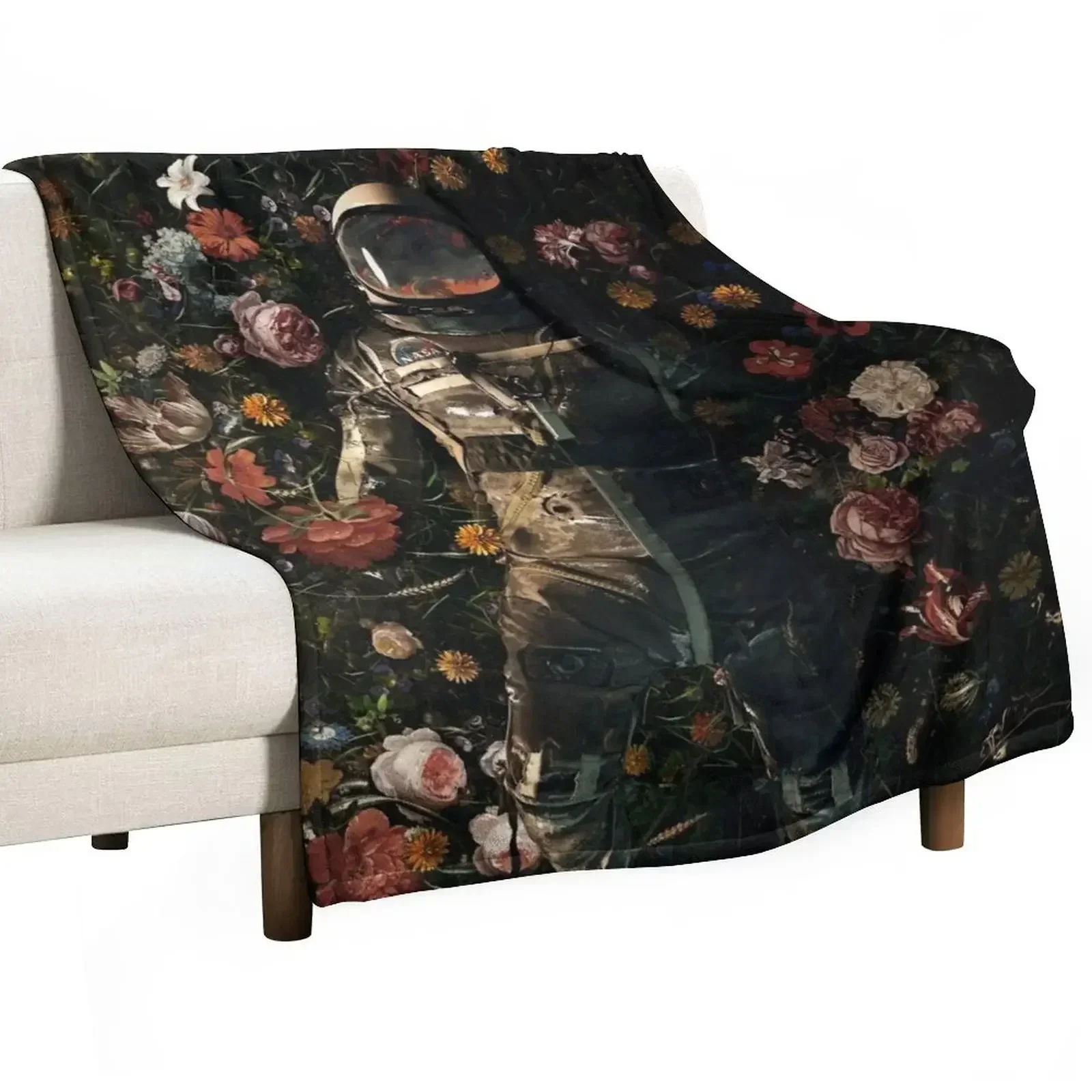 Garden Delights Throw Blanket Ultra Plush Cozy Blanket for Napping Sleeping