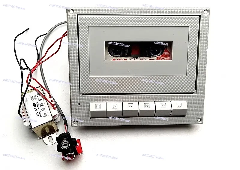 TA7668 Stereo Tape Recorder Head Front Amplification Board DIY Kit, Card Base Recorder