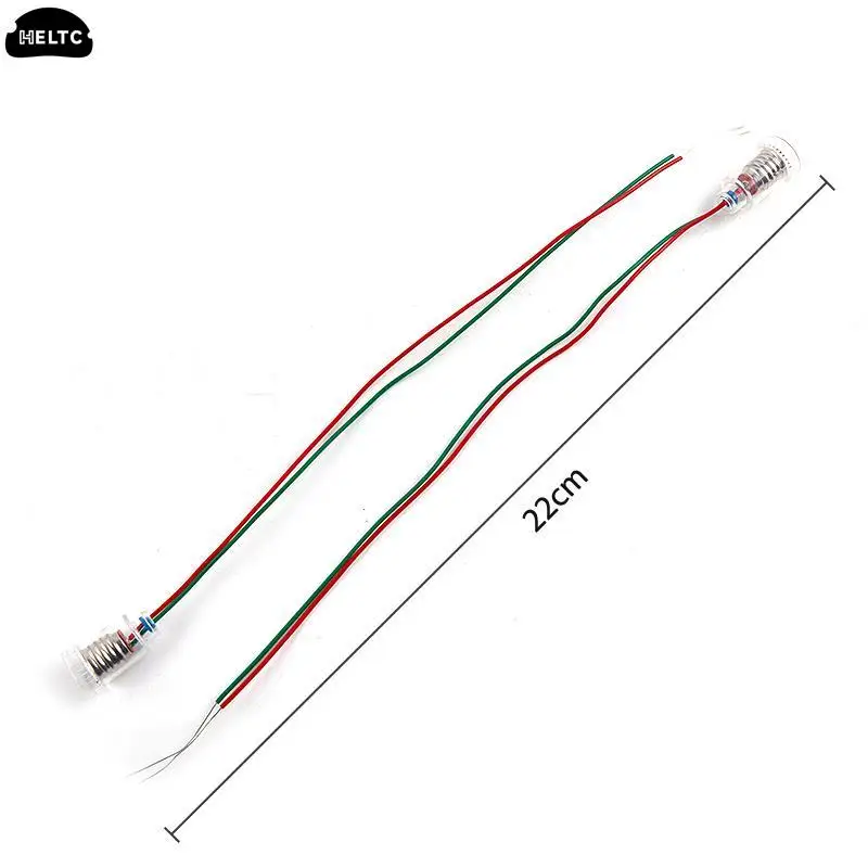 2/10PCS Length 20cm E10 E12 Lamp Holder With Wire Small Lampholder E10 E12 Base Teaching Instrument Experiment Wire fitting e27