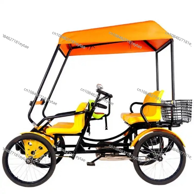 

Suitable for newly designed double four wheeled bicycles, sightseeing double bicycles