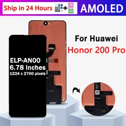 ELP-AN00 Premium Lcd For Huawei Honor 200 Pro 200Pro Display Touch Screen Digitizer Panel Assembly Lcd Screen With Frame