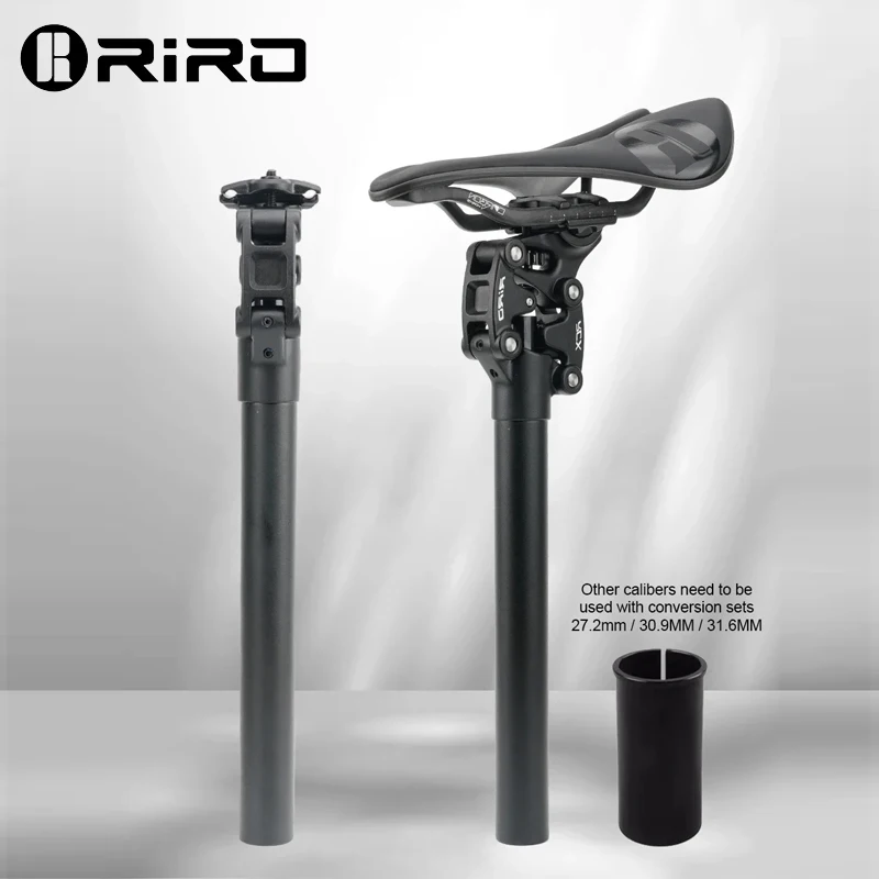 

RIRO RCX SP - S4 Bicycle Shock Absorber: 50MM Travel Seatpost, 350mm*27.2 - 33.9mm for MTBs