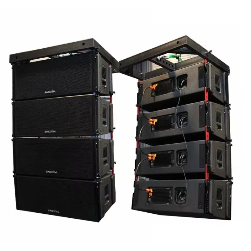 Picture 4: Line Array Speakers System,powered with DSP